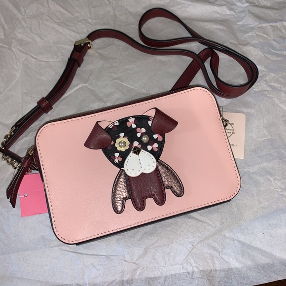 Kate Spade Floral Pup Crossbody & Wallet NWT - Picture 2 of 13